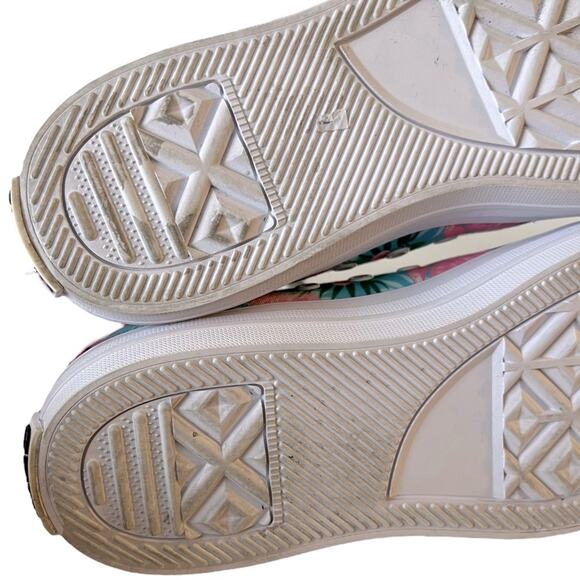 RAAD Shop Flamingo Print Lace Up High tops Sneakers Women Size 9 - Picture 13 of 13